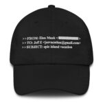 Epic Island Vacation Email Hat.