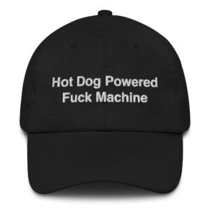 Hot Dog Powered Fuck Machine Hat.