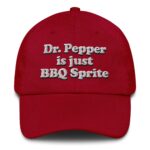 Dr. Pepper Is Just BBQ Sprite Hat.