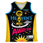 Heaven's Gate Away Team Basketball Jersey.