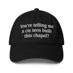 You're Telling Me A Cis Teen Built This Chapel? Hat.