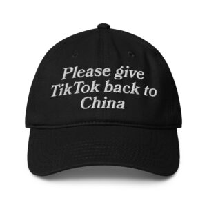 Please Give TikTok Back To China.
