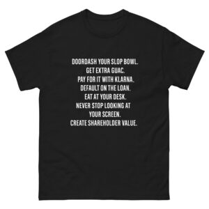Create Shareholder Value.