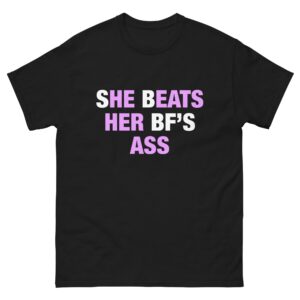 She Beats Her BF's Ass.