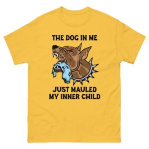 The Dog In Me Just Mauled My Inner Child.