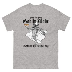 Yeah, I'm Going Goblin Mode. Gobblin' Up This Hot Dog.
