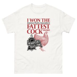I Won The Fattest Cock Award At The Nebraska State Fair.