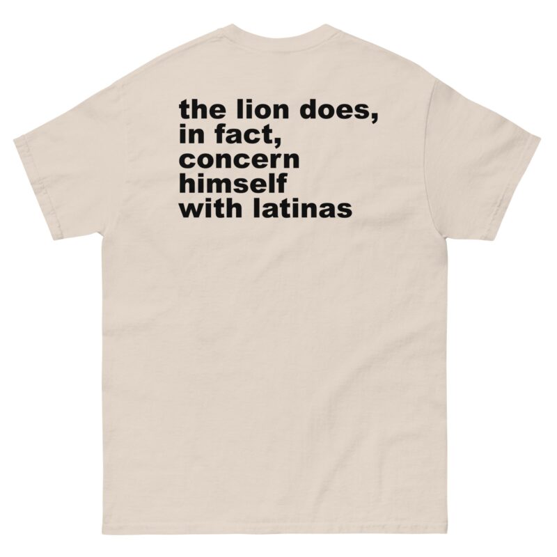 The Lion Does, In Fact, Concern Himself With Latinas.