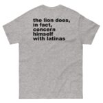 The Lion Does, In Fact, Concern Himself With Latinas.