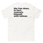 The Lion Does, In Fact, Concern Himself With Latinas.