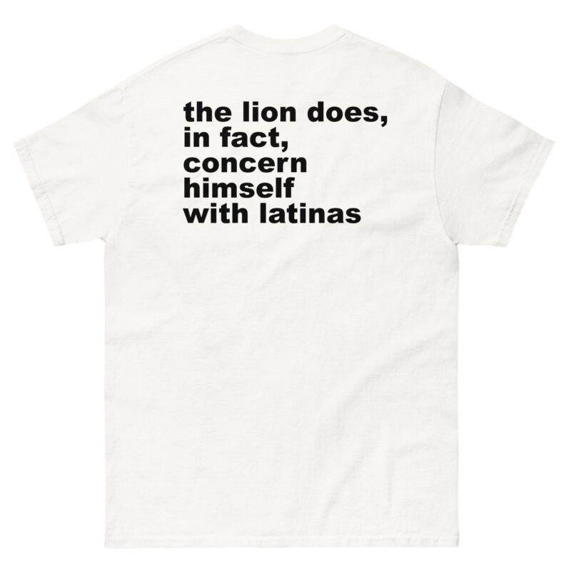 The Lion Does, In Fact, Concern Himself With Latinas.