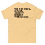 The Lion Does, In Fact, Concern Himself With Latinas.